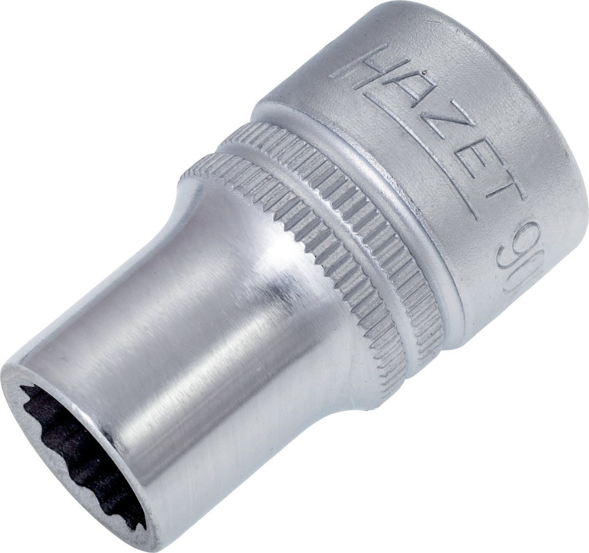 HAZET Steckschlüsseleinsatz 900Z-10 1/2 Zoll 12-kant SW 10 mm – CV-Stahl verchromt