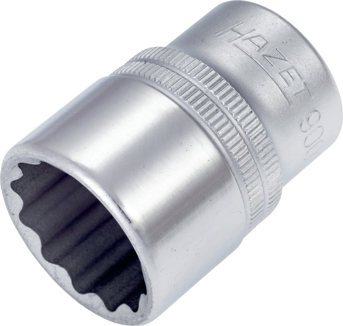 HAZET Steckschlüsseleinsatz 900Z-10 1/2 Zoll 12-kant SW 10 mm – CV-Stahl verchromt