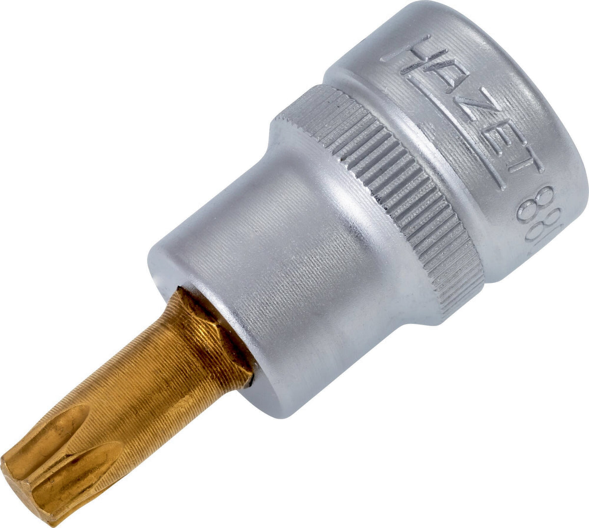 HAZET Steckschlüsseleinsatz 8802-T15 3/8 Zoll 6-kant T15 Länge 43,5 mm TIN-beschichtet