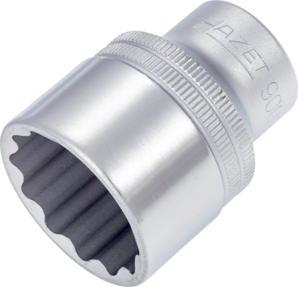 HAZET Steckschlüsseleinsatz 900Z-10 1/2 Zoll 12-kant SW 10 mm – CV-Stahl verchromt