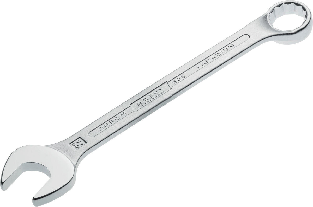 HAZET Ringmaulschlüssel 603 SW 10 mm, Form B, CV-Stahl, DIN 3113 – Länge 137 mm