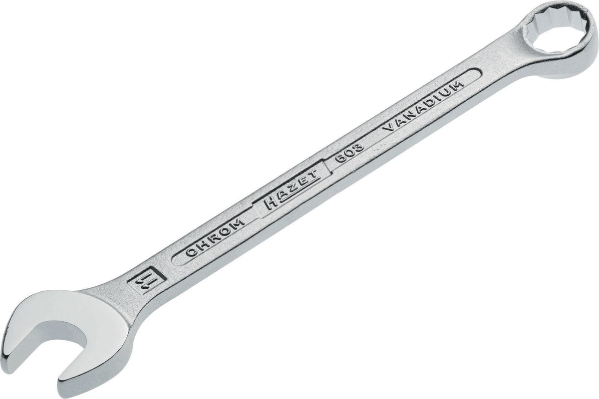 HAZET Ringmaulschlüssel 603 SW 10 mm, Form B, CV-Stahl, DIN 3113 – Länge 137 mm