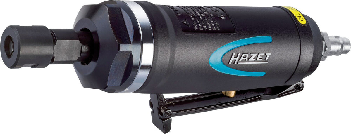 HAZET Druckluftstabschleifer 9032P-1 – 22000 min-¹, 6 mm Spannzange, kälteisolierender Griff