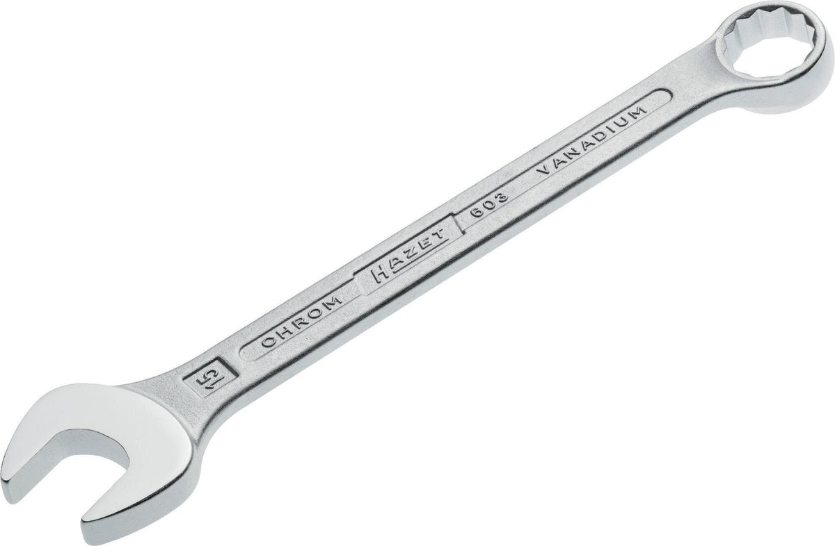 HAZET Ringmaulschlüssel 603 SW 10 mm, Form B, CV-Stahl, DIN 3113 – Länge 137 mm