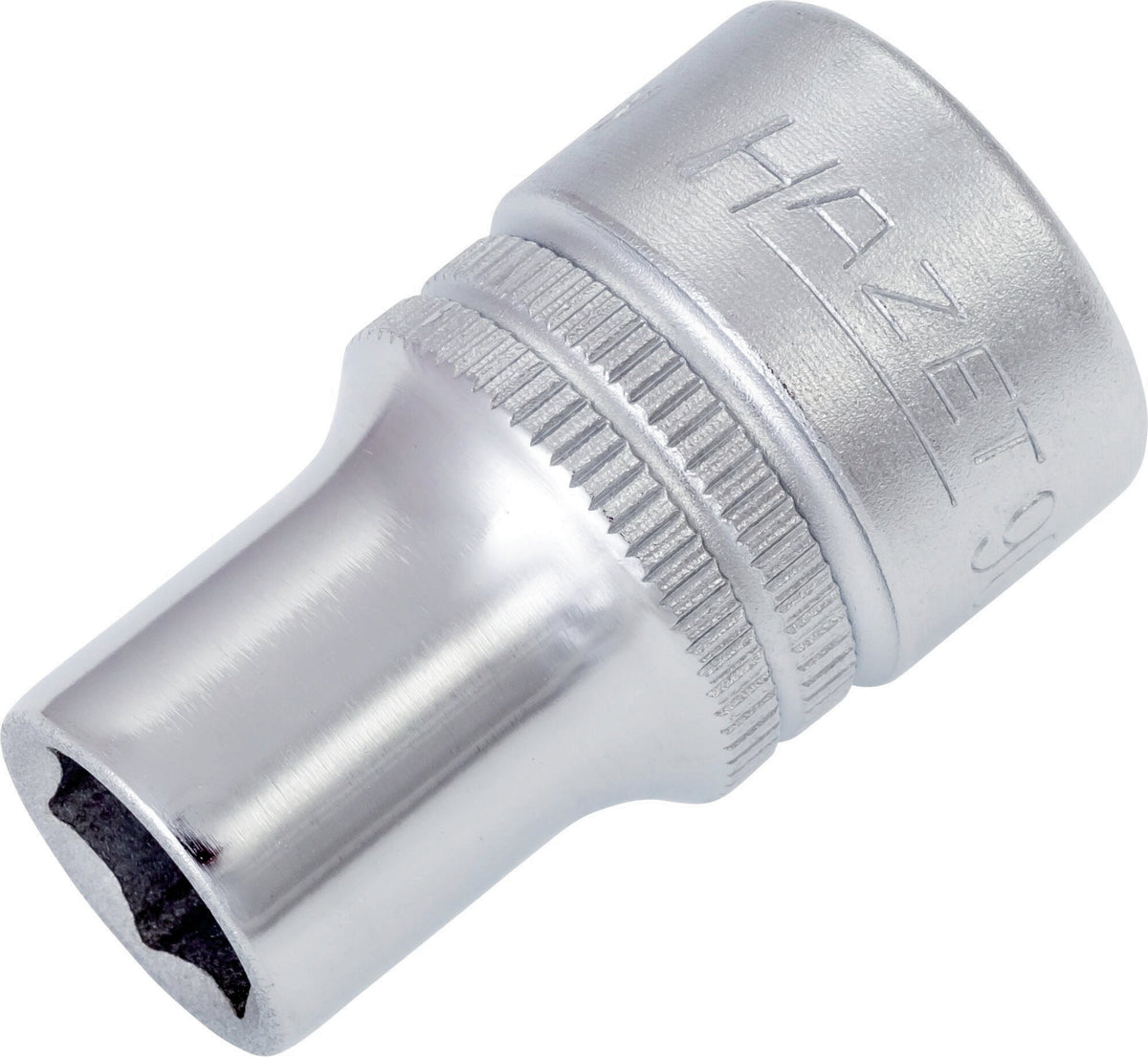 HAZET Steckschlüsseleinsatz 900 1/2 Zoll 6-kant SW 10 mm Länge 38 mm – CV-Stahl verchromt