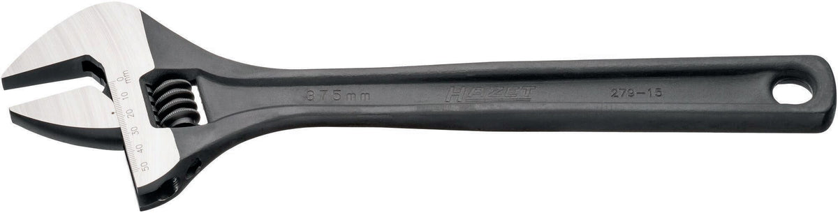 HAZET Rollgabelschlüssel 279-10 mit Einstellskala, max. 33 mm Spannweite, 256 mm Länge