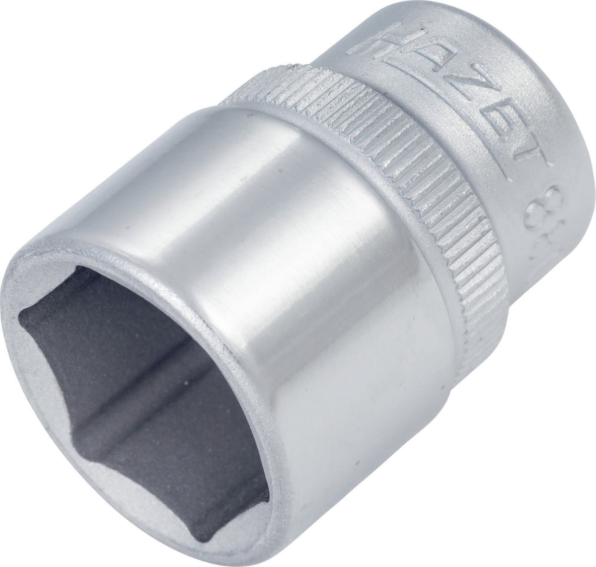 HAZET Steckschlüsseleinsatz 880 3/8 Zoll 6-kant SW 10 mm – CV-Stahl, verchromt, DIN 3124