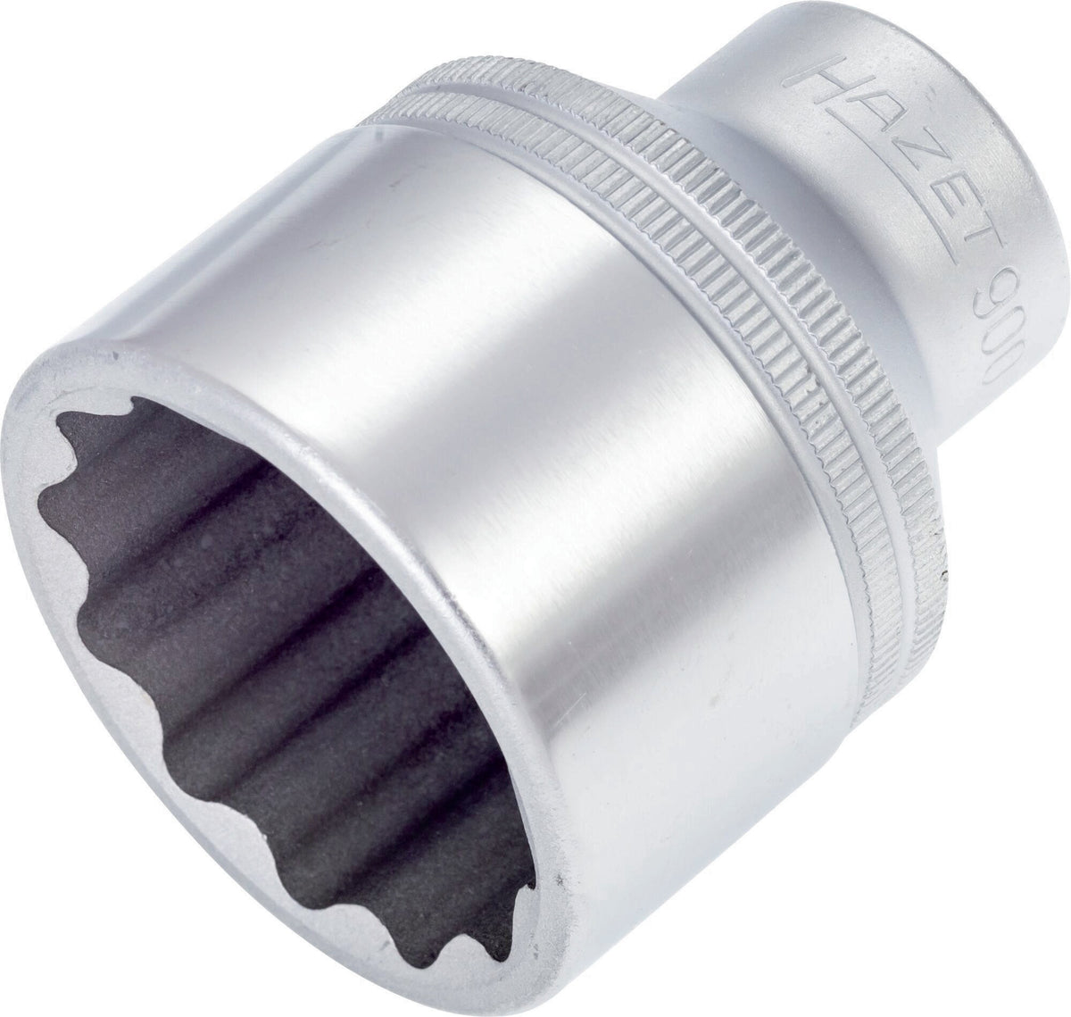 HAZET Steckschlüsseleinsatz 900Z-10 1/2 Zoll 12-kant SW 10 mm – CV-Stahl verchromt