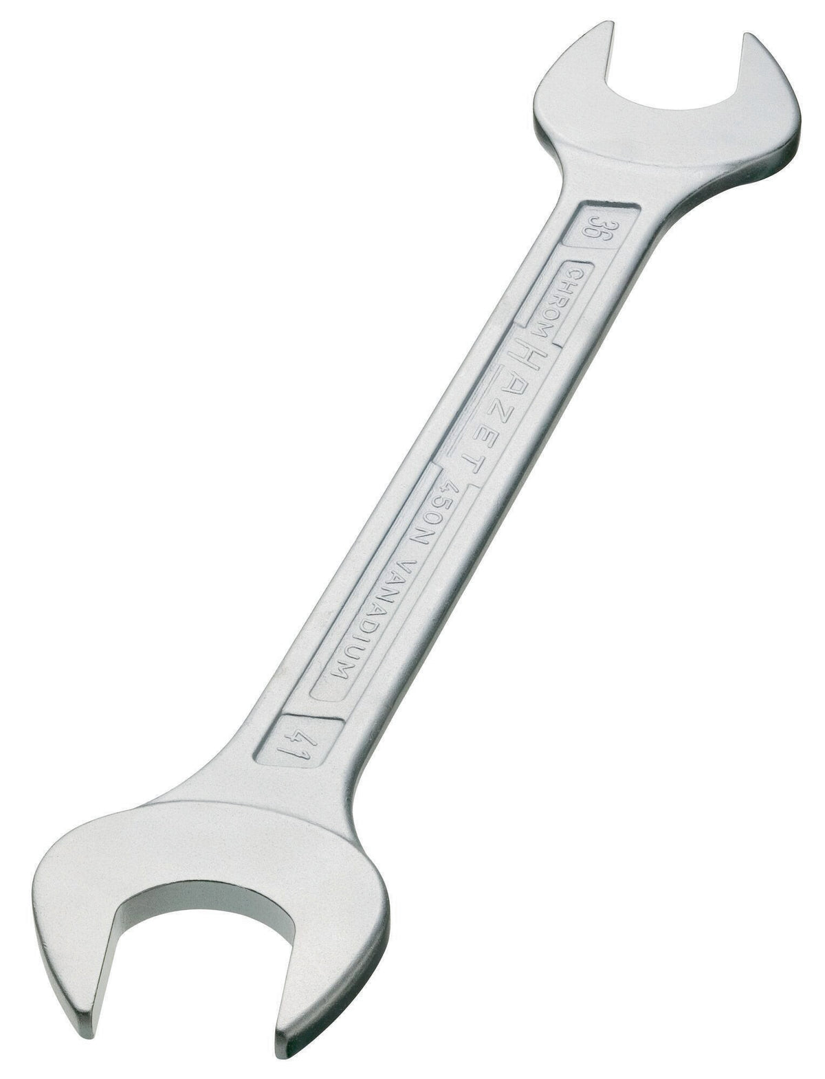HAZET Doppelmaulschlüsselsatz 450N 10-tlg. SW Spezialstahl CV-Stahl verchromt