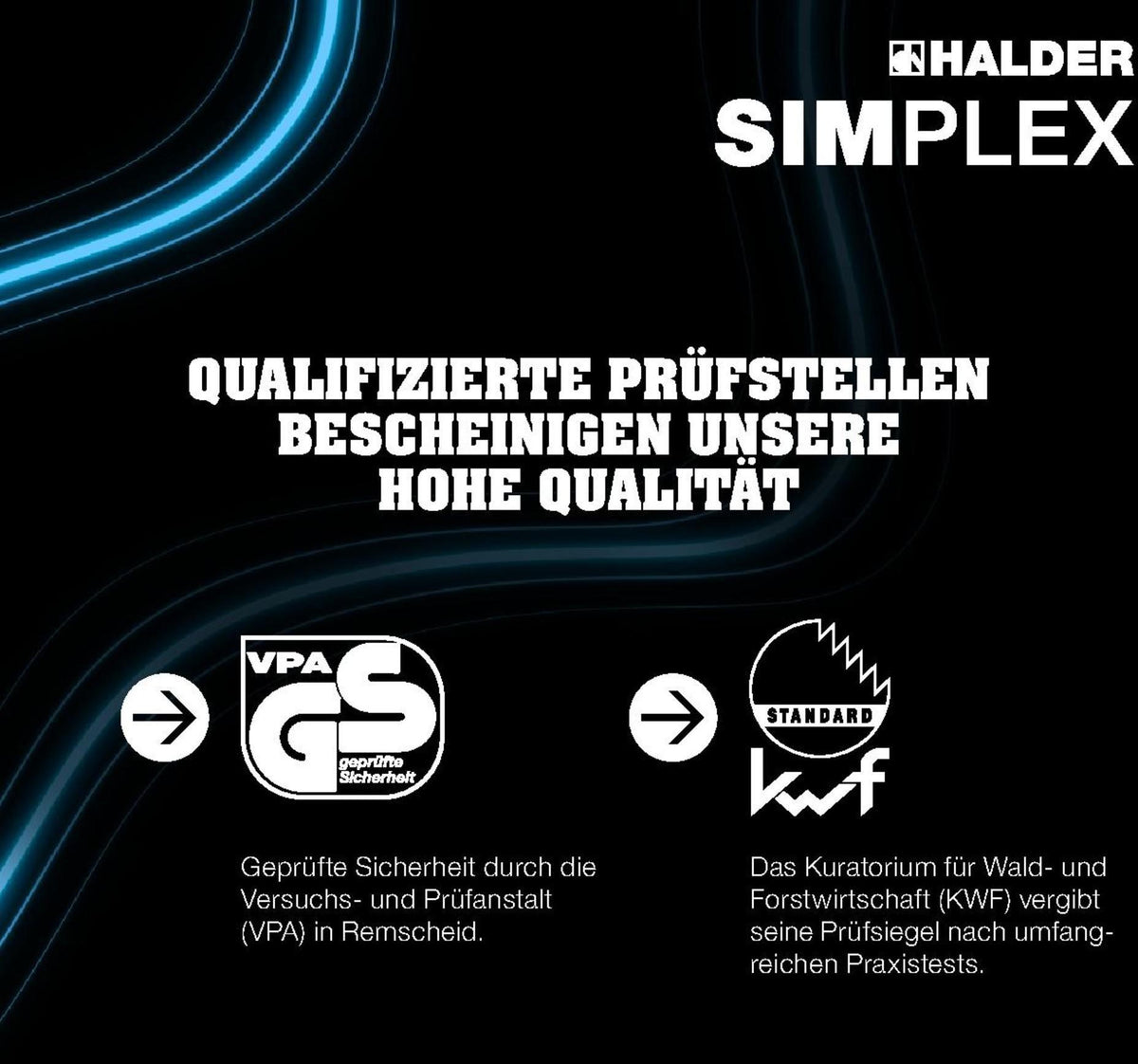 Spalthammer SIMPLEX 4100 g von HALDER – Hickorystiel 850 mm, KWF-geprüft
