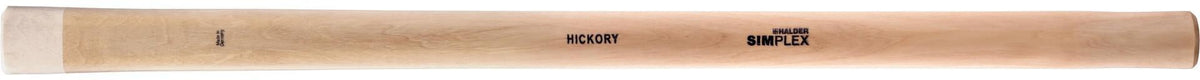 Vorschlaghammerstiel SIMPLEX L.700mm Hickory HALDER – Ergonomisch, Stabil, 80mm Schlagfläche