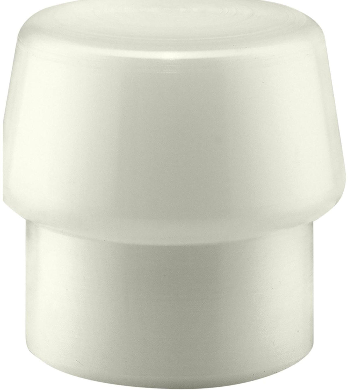 HALDER Schonhammerkopf SIMPLEX Nylon weiß hart Kopf-Ø 30 mm – sehr verschleißfest