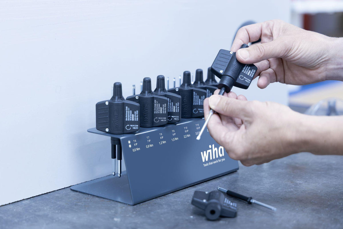 WIHA Drehmomentschraubendreher-Satz 2921, 23-teilig, 0,6-5 Nm, einstellbar, mit easyTorque Key