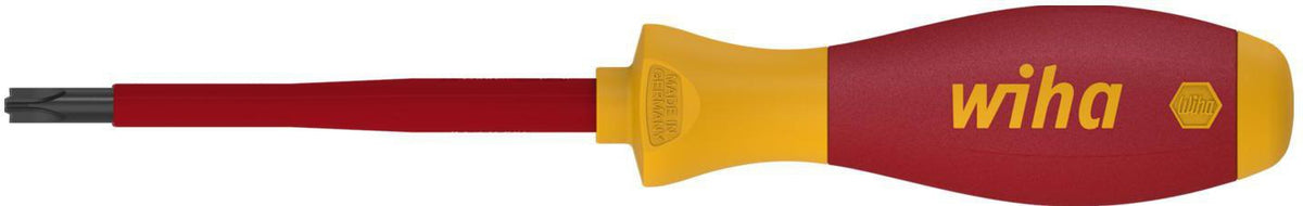 Wiha VDE-Schraubendreher 327 SoftFinish® SL/PH 1, 80 mm Klinge, isoliert
