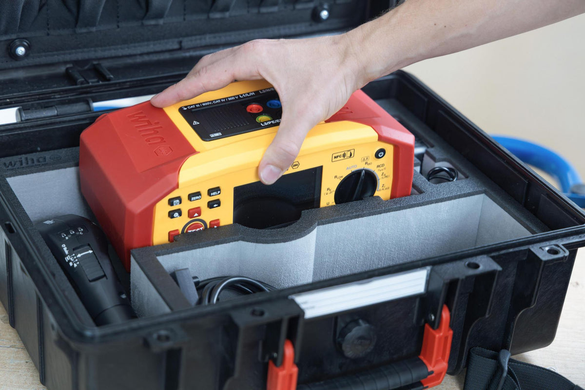 Wiha Installationstester-Set MFT one L-Case EU für Prüfungen nach DIN VDE 0100-600 und DIN VDE 0105-100