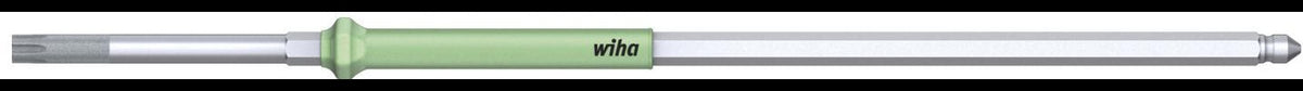 WIHA Wechselklinge T 6, 0,6 Nm, 175 mm, Chrom-Vanadium-Molybdän-Stahl, dunkelgrün