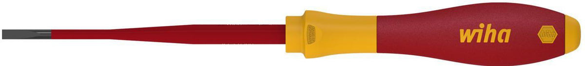 Wiha Schraubendreher 3201 slimFix VDE isoliert Schlitz 3,5 mm, 100 mm Klinge