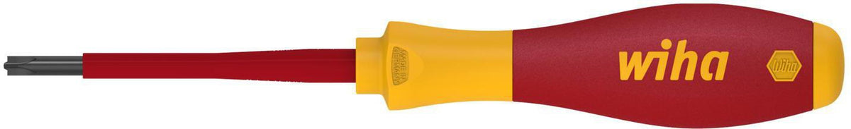 Wiha VDE-Schraubendreher 327 SoftFinish® SL/PH 1, 80 mm Klinge, isoliert