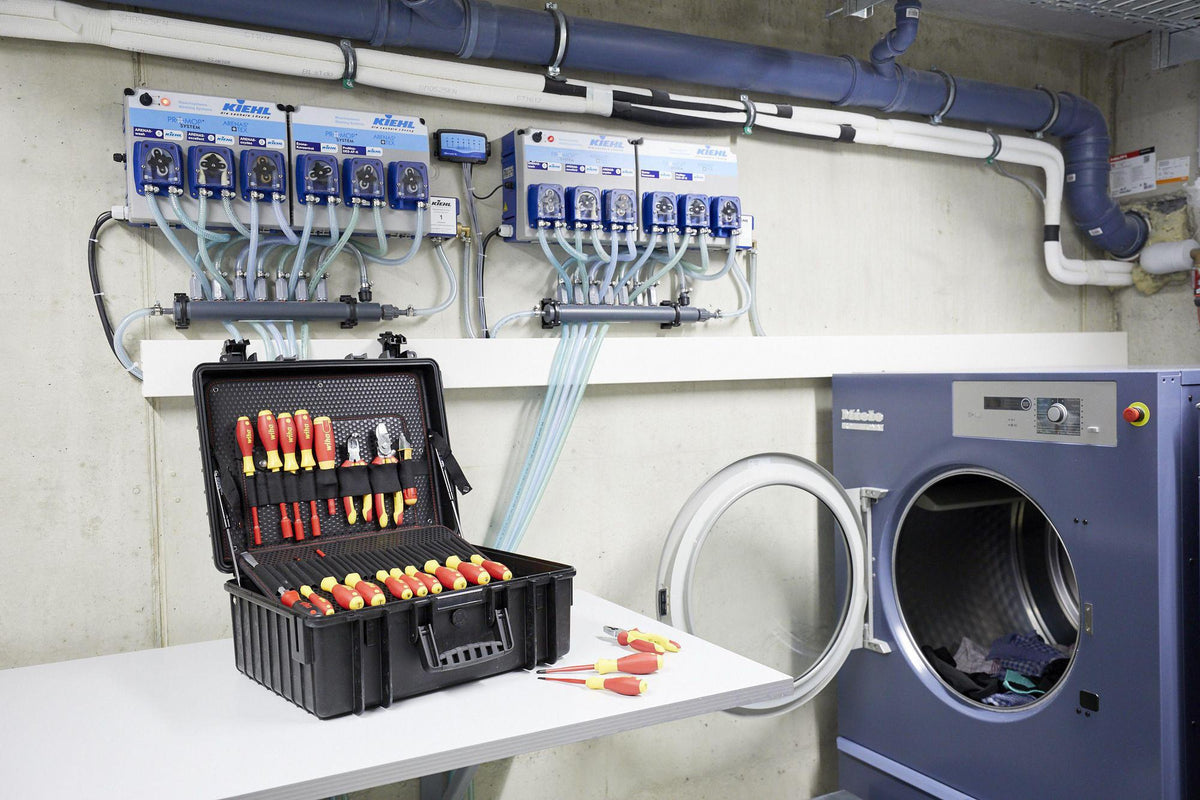 Werkzeugsortiment XL 80-tlg. im Schutzkoffer für Elektriker von WIHA