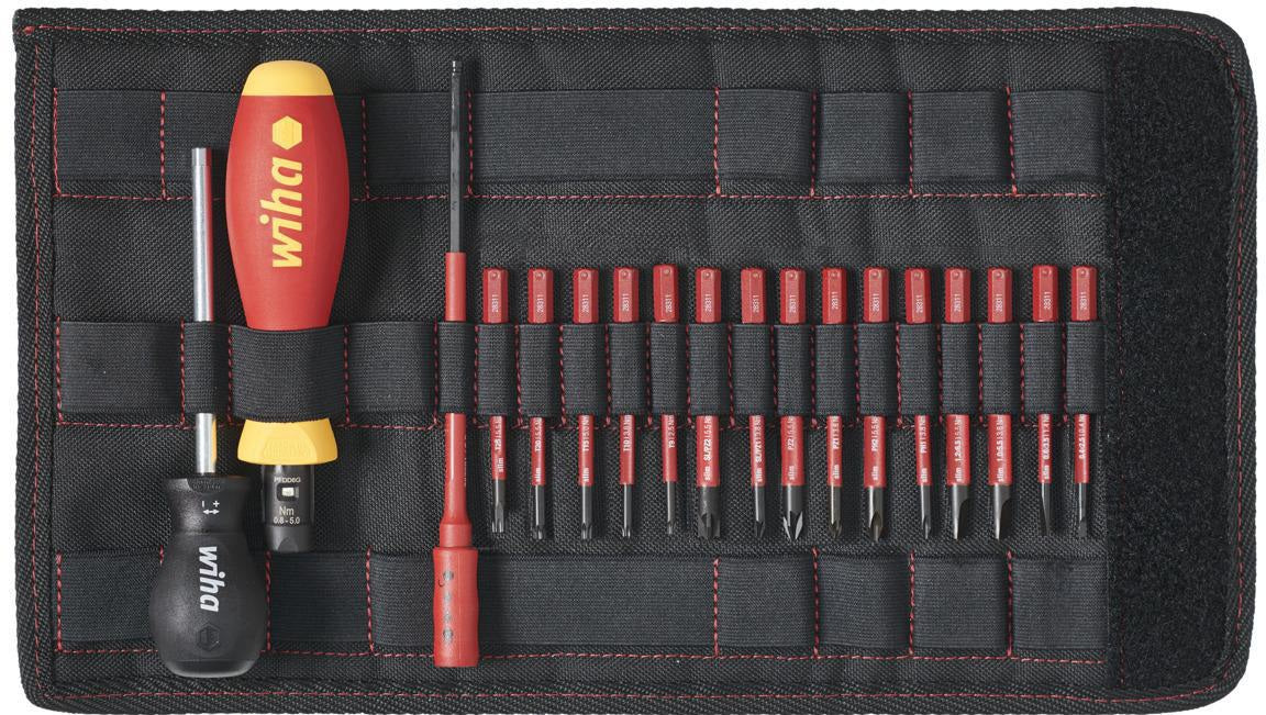 Wiha Drehmomentschraubendreher-Set slimTorque Starter 18-tlg. 0,8-5 Nm VDE