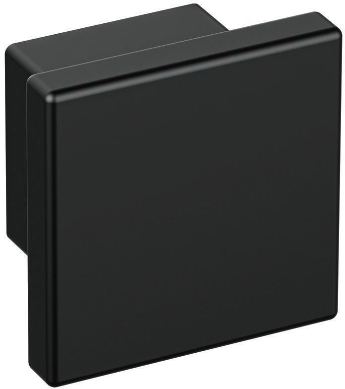 HEWI Möbelknopf 547.32.3 – Tiefschwarzer Polyamid-Knopf, Ø 32 mm, 30 mm Ausladung