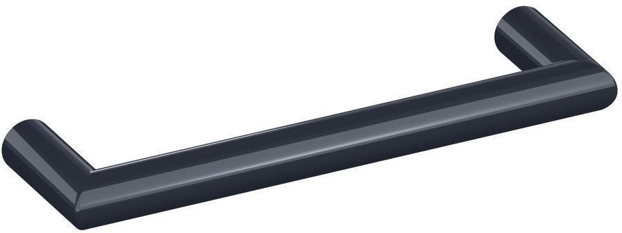 HEWI Möbelgriff 562.13.128 PA 90 tiefschwarz 128 mm – Gehrungsgriff aus Polyamid
