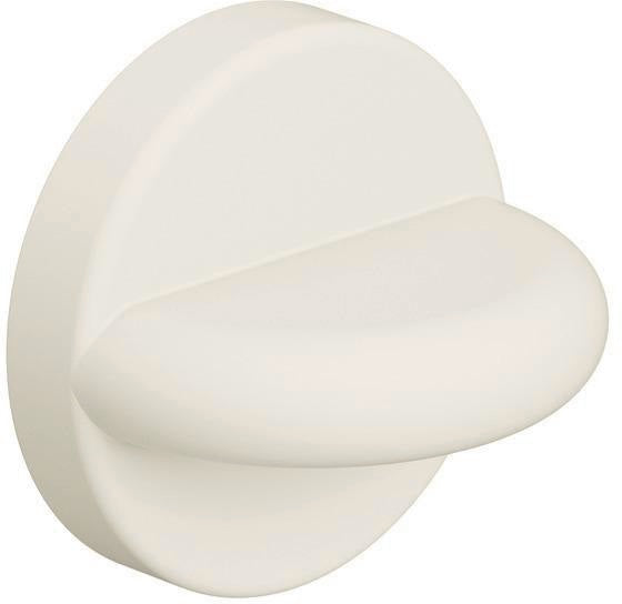 HEWI Schlüsselrosetten-Paar 306.23PB 90 – Rund, PZ, 55 mm, tiefschwarz matt, für Türstärke 38,1–48 mm