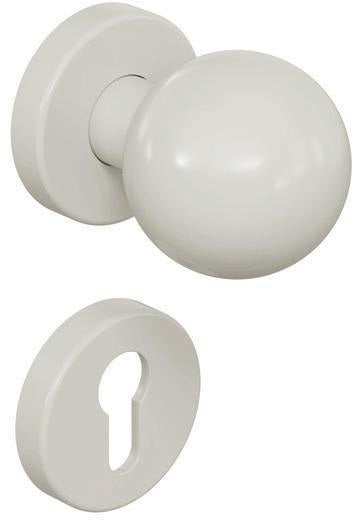 HEWI Wechselgarnitur 111R13.113 Kurzschild PZ rubinrot für Türstärke 38-48 mm
