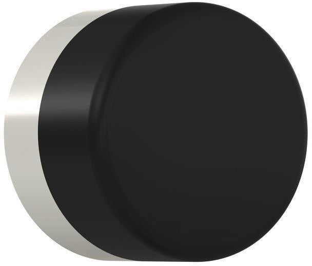 HEWI Wandtürpuffer 610 tiefschwarz, Ø 35 mm, 24 mm lang, diebstahlgeschützt