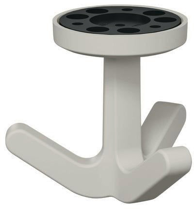 HEWI Dreifachhaken Serie 477 matt elastisch senfgelb H 69 mm – Kunststoff TPU