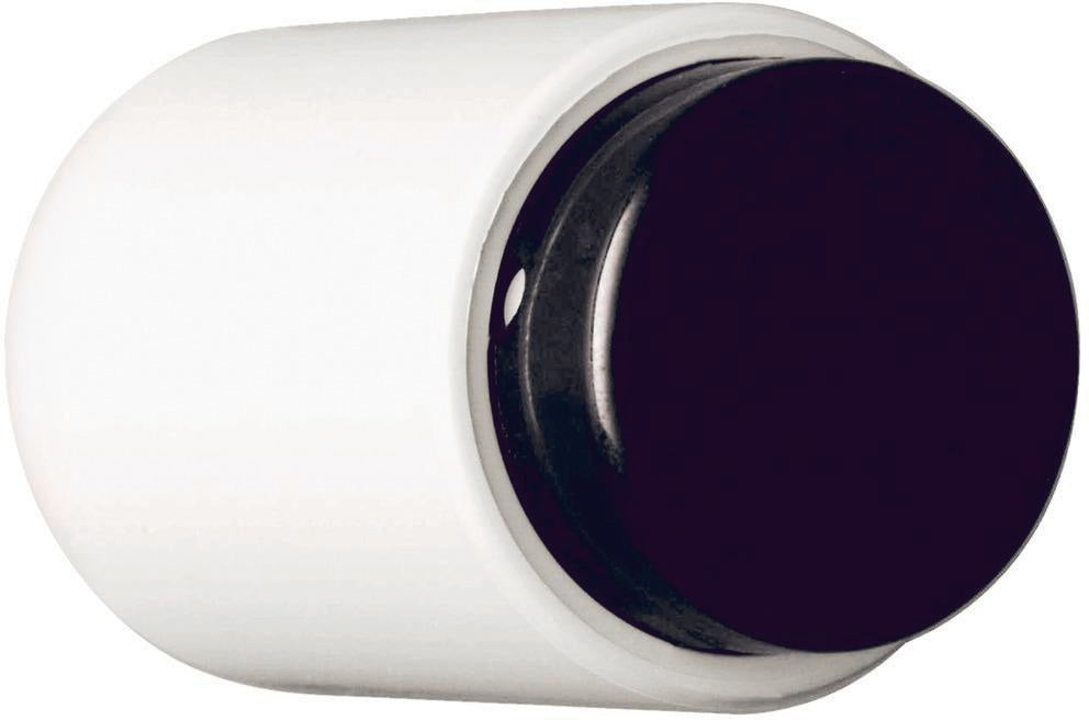 HEWI Wandtürpuffer 611.30 Ø 40 mm tiefschwarz, gefedert & diebstahlgeschützt