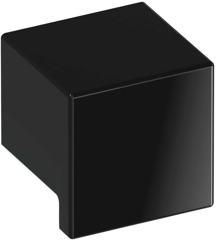 HEWI Möbelknopf 547.32.4 tiefschwarz – Ø 32 mm, 30 mm Ausladung, Polyamid