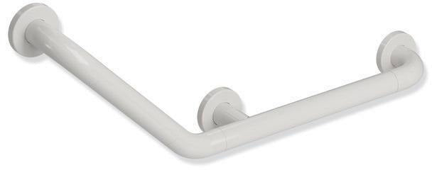 HEWI Winkelgriff Serie 801, 135°, 33 mm, Senfgelb – Stützgriff für Bad & WC