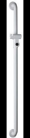HEWI Brausehalterstange Serie 801, 1100 mm, senfgelb, mit Brausehalter