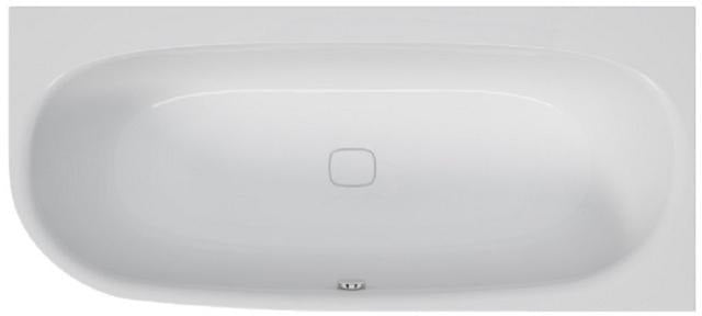 HOESCH iSensi Eckbadewanne 1600x750 rechts Weiß – Acrylwanne mit Wärmespeicherung