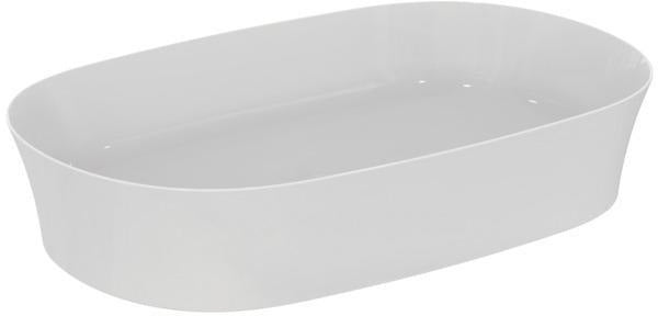 Ideal Standard Ipalyss Aufsatzschale 600x380mm Weiß ohne Hahnloch und Überlauf