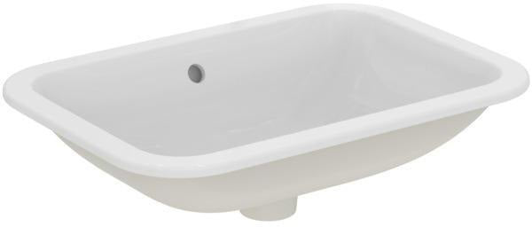 Ideal Standard Connect Einbauwaschtisch 580x410mm Weiß mit Überlauf und Ideal Plus Beschichtung