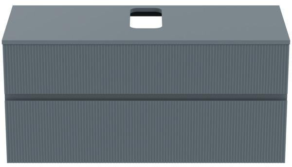 Ideal Standard Finesse Waschtischunterschrank 1202 mm, 2 Auszüge, Greige matt