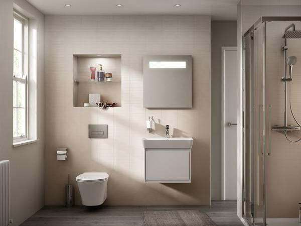 IDEAL STANDARD Connect Air Waschtischunterschrank 530 mm, 1 Auszug, Weiß glänzend/matt