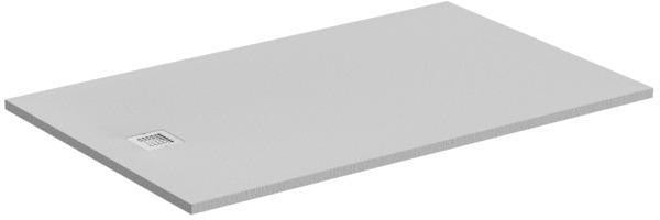 Ideal Standard Ultra Flat S Rechteck-Brausewanne 1600x1000x30 mm Carraraweiß Mineralguss