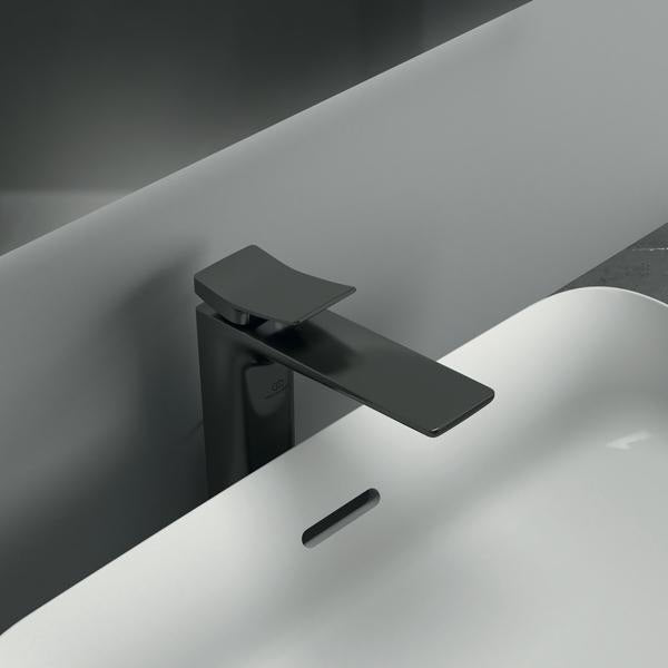 Ideal Standard Conca Waschtischarmatur Brushed Gold mit Ablaufgarnitur und 150 mm Auslauf