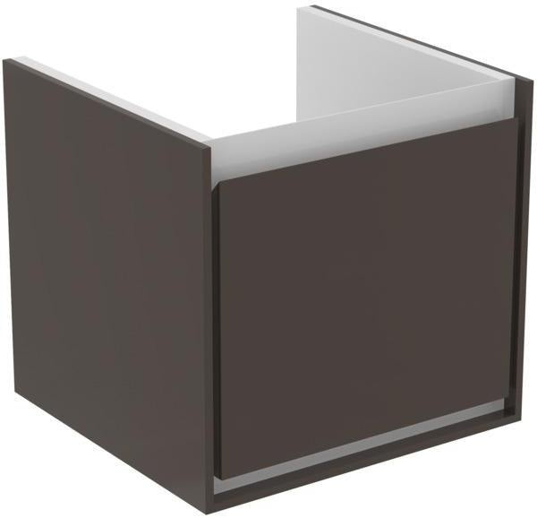 Ideal Standard Connect Air Waschtischunterschrank 430 mm, 1 Auszug, Weiß glänzend/matt