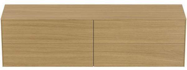 Ideal Standard WT-Unterschrank Conca, 4 Auszüge, ohne Ausschnitt, 1987x505x550 mm, Walnuss Dunkel