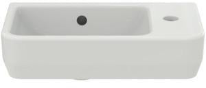 Ideal Standard i.life S Handwaschbecken 450x250x140mm Weiß, 1 Hahnloch rechts, mit Überlauf