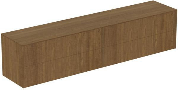 Ideal Standard Conca WT-Unterschrank 2387 mm, 4 Auszüge, Sunset Matt, wandhängend, Push-Open