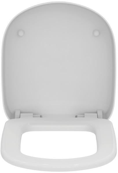 Ideal Standard WC-Sitz Eurovit für Kompakt-WC, Weiß, Duroplast, mit Deckel, 5er-Pack
