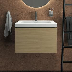 Ideal Standard Conca Waschtischunterbau 600 mm Weiß mit Push-Open-Auszug – MDF-Front, wandhängend