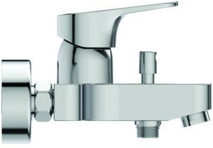 IDEAL STANDARD Cerabase Badearmatur Aufputz 161mm Chrom – Einhandmischer mit Umstellung