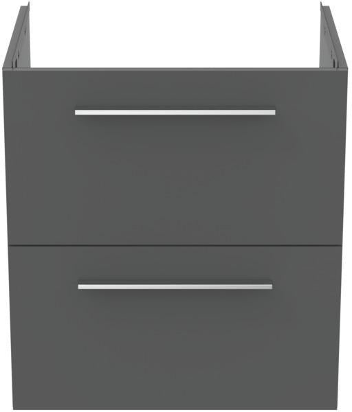 Ideal Standard i.life A Waschtischunterschrank 580 mm, 2 Auszüge, Weiß matt