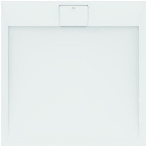 Ideal Standard Ultra Flat S i.life Quadrat-Brausewanne 900x900x30 mm Carraraweiß
